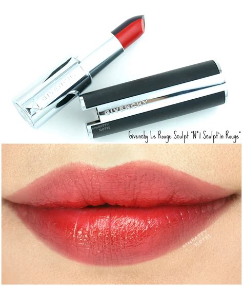 givenchy le rouge sculpt two tone lipstick review|givenchy rouge interdit magic lipstick.